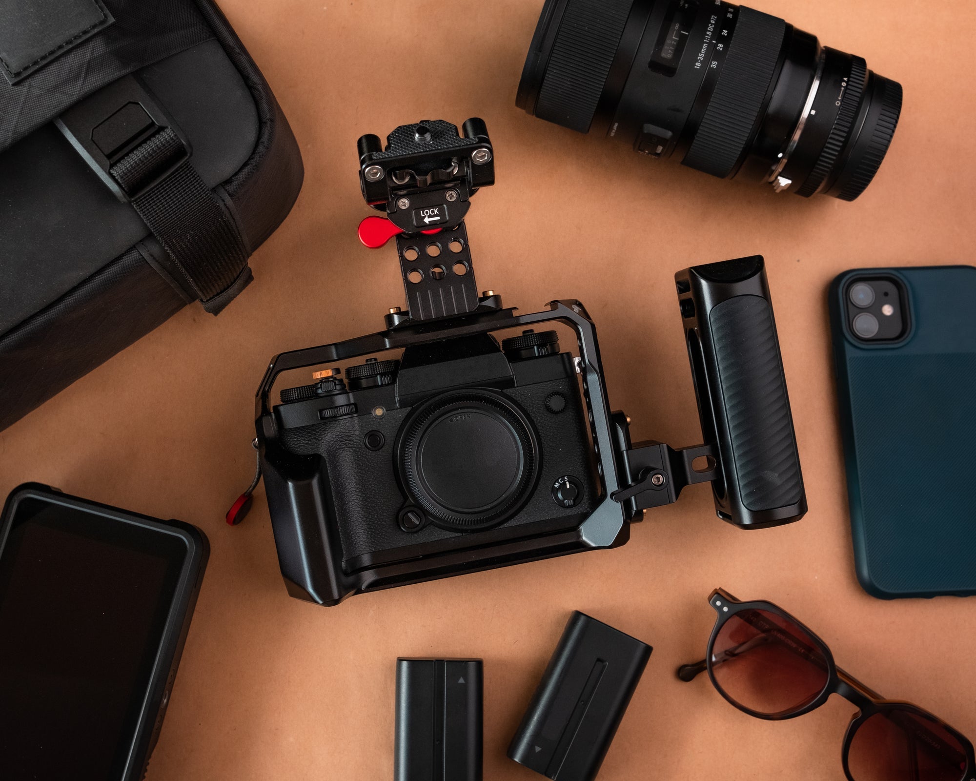 flatlay gear